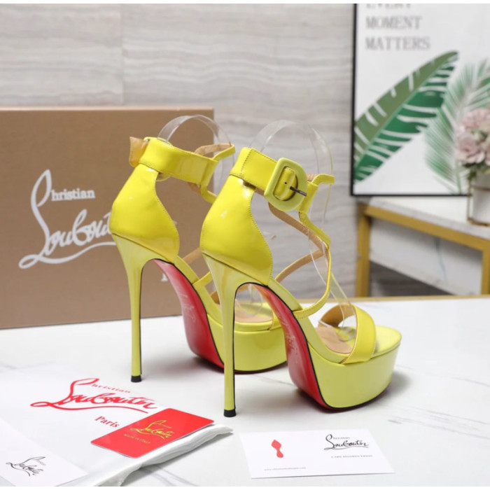 Christian Louboutin Black Patent Pointed‑Toe Stiletto Heel Pumps