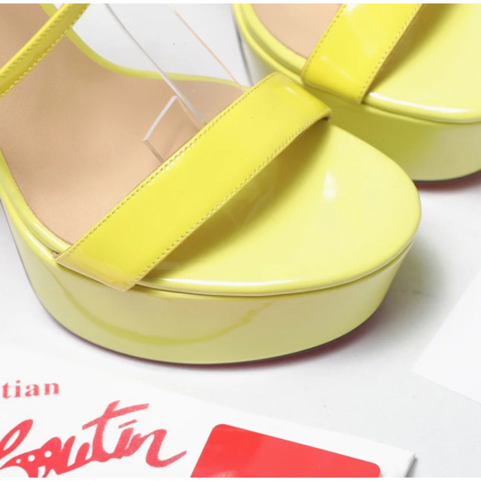 Christian Louboutin Black Patent Pointed‑Toe Stiletto Heel Pumps