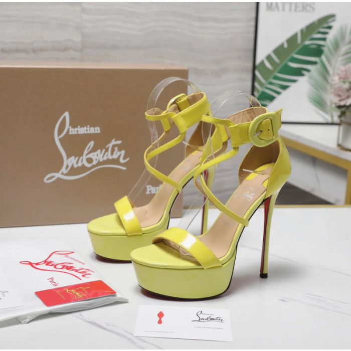 Christian Louboutin Black Patent Pointed‑Toe Stiletto Heel Pumps