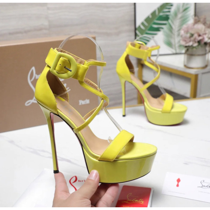 Christian Louboutin Black Patent Pointed‑Toe Stiletto Heel Pumps