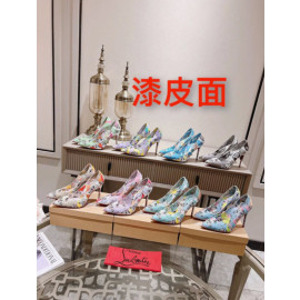 Christian Louboutin Colorful Graffiti Print 100mm heel Pump