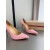 Christian Louboutin Baby Pink Patent Leather 100mm Stiletto Heel Kate Pumps
