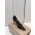 Christian Louboutin Black Mesh 85mm Stiletto Heel Pointed‑Toe Pumps