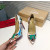 Christian Louboutin Collage‑Print Pointed Toe 100mm Stiletto heel Pumps