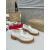 Christian Louboutin White Patent Leather Chunky Loafer