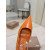 Christian Louboutin Orange Patent Leather 100mm Stiletto Heel Slingback Pumps