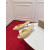 Christian Louboutin Nude Leather 55mm Peep‑Toe Mule Heels