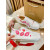 Christian Louboutin Lips‑Print Spiked Toe Low‑Top Lace‑Up Sneakers