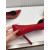 Christian Louboutin Red Patent Leather 100mm Stiletto Heel Pointed‑Toe Pumps