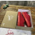 Christian Louboutin Red Suede Monochrome Spiked Low‑Top Men’s Sneakers