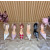 Christian Louboutin Pink Satin Checkered Crystal‑Embellished 100mm Stiletto Heel Ankle‑Strap Pumps