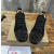 Christian Louboutin Black Textile Silver‑Spiked Low‑Top Sneakers
