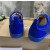 Christian Louboutin Royal Blue Suede Crystal‑Encrusted Low‑Top Sneakers