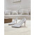 Christian Louboutin White Mesh 80mm Apostropha Crystal‑Embellished Pointed Toe Heel Pumps