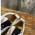 Christian Louboutin White Leather Silver‑Spiked Slip‑On Low‑Top Sneakers