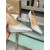 Christian Louboutin Silver Textured Leather Pointed‑Toe 120mm High Heel Pumps