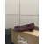 Christian Louboutin Burgundy Mesh Crystal‑Embellished Pointed‑Toe Flat Pumps