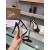 Christian Louboutin Black Nappa Asymmetric Curved Strap Slingback Sandal 100mm heel