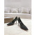 Christian Louboutin Black Mesh 80mm Apostropha Crystal‑Embellished Pointed Toe Heel Pumps