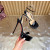 Christian Louboutin Black Patent Bow Pointed‑Toe Stiletto Heel Pumps