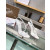 Christian Louboutin White Nappa Asymmetric Curved Strap Slingback Sandal 100mm heel