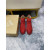 Christian Louboutin Louis Orlato Strass Red Crystal High Top Sneakers