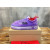 Christian Louboutin Purple Suede Leather Spiked Low‑Top Sneakers