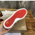 Christian Louboutin White Calf Leather Red‑Logo Low‑Top Sneakers
