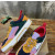 Christian Louboutin Retro Multi‑Tone Suede Mesh Spiked Chunky Low‑Top Sneakers