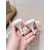 Christian Louboutin White Satin Large‑Bow Pointed‑Toe Mule Kitten Heel Sandals 55mm heel
