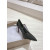 Christian Louboutin Black Mesh 80mm Apostropha Crystal‑Embellished Pointed Toe Heel Pumps