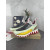 Christian Louboutin Multicolor Leather Slip‑On Spiked Sneakers Red Shark‑Tooth Sole