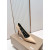 Christian Louboutin Nude Patent Leather 85mm Stiletto Heel Pointed‑Toe Pumps