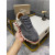 Christian Louboutin Grey Suede Red Zigzag Sole Low‑Top Sneakers
