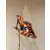 Christian Louboutin Abstract‑Print Satin 100mm heel Crisscross Mule High‑Heel Sandals