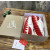 Christian Louboutin White Leather Red‑Trim Spiked Slip‑On Sneakers