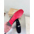 Christian Louboutin Black Suede Metal Ornament Slip‑On Loafers