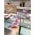 Christian Louboutin Purple Metallic Crystal‑Embellished 100mm Stiletto heel Sandals