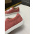 Christian Louboutin Dusty Pink Suede Spike‑Toe Low‑Top Sneakers