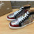 Christian Louboutin Graffiti Print 20mm High‑Top Men’s Sneakers