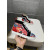 Christian Louboutin Red Graffiti Print High‑Top Sneakers