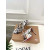 Christian Louboutin Zebra Print Satin 100mm Spiral Heel Mule Sandals