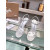 Christian Louboutin Silver Metallic Crystal‑Adorned 100mm Stiletto heel Sandals