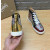 Christian Louboutin Graffiti Print 20mm High‑Top Men’s Sneakers