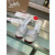 Christian Louboutin Silver Crystal Crisscross Mule Slide Sandal 100mm heel