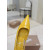Christian Louboutin Yellow Patent Pointed‑Toe Slingback Stiletto Heel Pumps