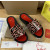 Christian Louboutin Geometric‑Print Logo Slide Sandals