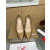 Christian Louboutin Gold Crystal‑Encrusted Scalloped 100mm heel Pump