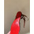 Christian Louboutin Bronze Satin Crystal Tie‑Ankle Ballet Flats