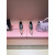 Christian Louboutin Pink Patent 55mm Metal‑Tip Pointed Toe Kitten Heel Pumps